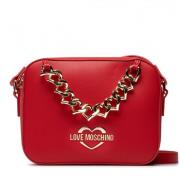 Schoudertas JC4195Pp1Flk Love Moschino , Red , Dames