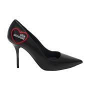 Elegante Decollete Schoenen voor Vrouwen Love Moschino , Black , Dames