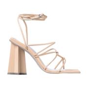 Hoge hak sandalen Chiara Ferragni Collection , Brown , Dames