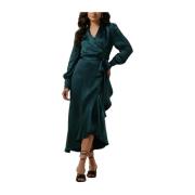 Dames Jurken Nv-dorissa Satin Dress Notre-v , Green , Dames