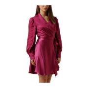 Dames Jurken Nv-doris Satin Dress Notre-v , Pink , Dames