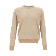 Trui met ronde hals Trussardi , Beige , Heren