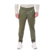 Slim-fit Trousers Manuel Ritz , Green , Heren