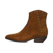 Dames Enkellaarsjes Ar231 Notre-v , Brown , Dames