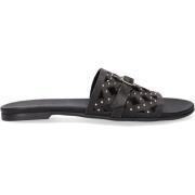 Dames Slippers 10301 Notre-v , Black , Dames