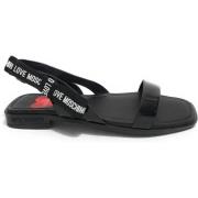 Lage Sandalen Love Moschino , Black , Dames