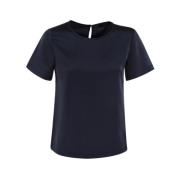 Blauwe T-shirts en Polos Regular Fit Weekend , Blue , Dames