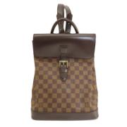 Pre-owned Canvas louis-vuitton-bags Louis Vuitton Vintage , Brown , Da...