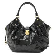 Pre-owned Leather louis-vuitton-bags Louis Vuitton Vintage , Black , D...