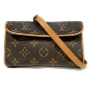 Pre-owned Canvas louis-vuitton-bags Louis Vuitton Vintage , Brown , Da...