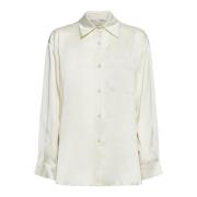 Ivory Shirt Collectie Alysi , Beige , Dames