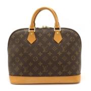 Pre-owned Canvas louis-vuitton-bags Louis Vuitton Vintage , Brown , Da...