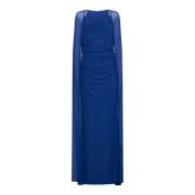 Blauwe Elegante Jurken voor Vrouwen Talbot Runhof , Blue , Dames