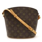 Pre-owned Canvas louis-vuitton-bags Louis Vuitton Vintage , Brown , Da...