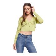 Langemouw Cardigan Sweater Gaudi , Green , Dames