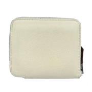 Pre-owned Canvas wallets Hermès Vintage , Beige , Dames