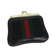 Pre-owned Canvas wallets Gucci Vintage , Black , Dames