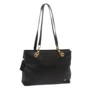 Pre-owned Leather shoulder-bags Bally Pre-owned , Black , Dames