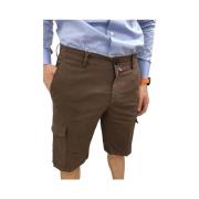 Bermuda Shorts voor Heren Alviero Martini 1a Classe , Brown , Heren