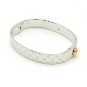 Pre-owned White Gold bracelets Louis Vuitton Vintage , Gray , Dames