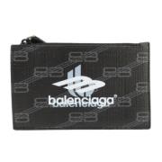 Pre-owned Plastic wallets Balenciaga Vintage , Black , Dames