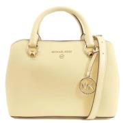 Pre-owned Plastic handbags Michael Kors Pre-owned , Beige , Dames