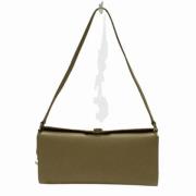 Pre-owned Fabric shoulder-bags Salvatore Ferragamo Pre-owned , Beige ,...