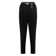 Satijnen Broek Michael Kors , Black , Dames