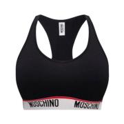 Stijlvolle Top voor Vrouwen Moschino , Black , Dames