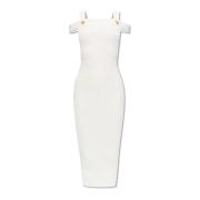 Jurk met bandjes Balmain , White , Dames