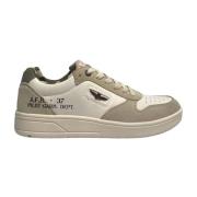 Lage Sneakers Aeronautica Militare , Beige , Heren