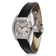 Pre-owned Stainless Steel watches Cartier Vintage , Gray , Dames