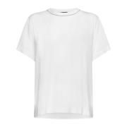 Witte T-shirts en Polos Fabiana Filippi , White , Dames