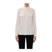 Stijlvolle Jurk Collectie Elisabetta Franchi , White , Dames