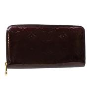 Pre-owned Leather wallets Louis Vuitton Vintage , Brown , Dames