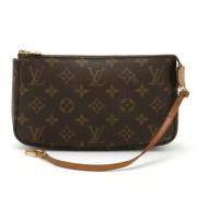 Pre-owned Canvas louis-vuitton-bags Louis Vuitton Vintage , Brown , Da...