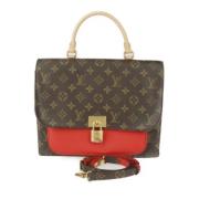 Pre-owned Canvas louis-vuitton-bags Louis Vuitton Vintage , Brown , Da...