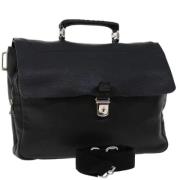 Pre-owned Leather shoulder-bags Bally Pre-owned , Black , Dames