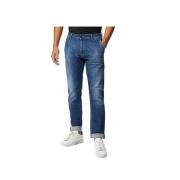 Klassieke Straight Broek GAS , Blue , Heren