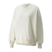 Crewneck Sweatshirt Puma , Beige , Dames