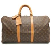 Pre-owned Canvas louis-vuitton-bags Louis Vuitton Vintage , Brown , Da...