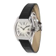 Pre-owned Stainless Steel watches Cartier Vintage , Gray , Dames