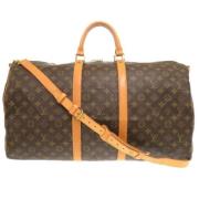 Pre-owned Canvas louis-vuitton-bags Louis Vuitton Vintage , Brown , Da...