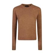 Bruine Sweaters voor Mannen Roberto Collina , Brown , Dames