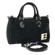 Pre-owned Canvas handbags Bally Pre-owned , Black , Dames