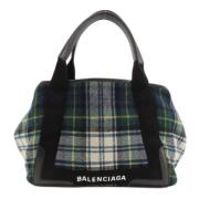 Pre-owned Wool balenciaga-bags Balenciaga Vintage , Green , Dames