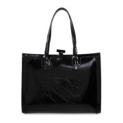 ‘Beaurivage’ shopper tas Casadei , Black , Dames