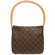 Pre-owned Canvas louis-vuitton-bags Louis Vuitton Vintage , Brown , Da...