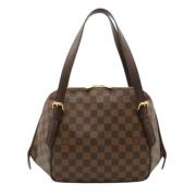 Pre-owned Canvas louis-vuitton-bags Louis Vuitton Vintage , Brown , Da...