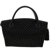 Pre-owned Leather handbags Bally Pre-owned , Black , Dames